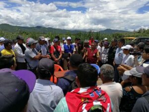 Agricultores maiceros permitirán pase vehicular 2 horas por día por el sur