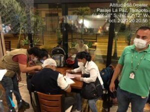 Verifican protocolos de bioseguridad en locales dedicados al turismo