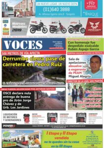 Portada del día Martes 29 de Enero del 2019
