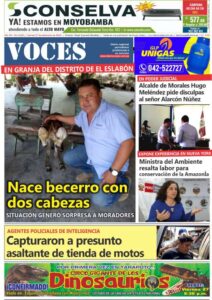 Portada del día Viernes 27 de Septiembre de 2019