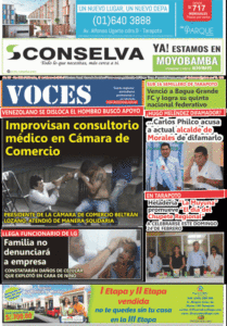 Portada del día Miércoles 20 de Febrero del 2019