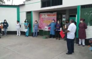 Trabajadores de Salud realizaron protesta exigiendo medicamentos e implementos personales