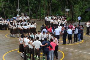 Estudiantes de San Martín participan del III Simulacro Nacional Escolar