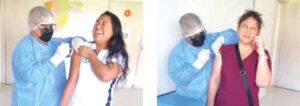 Personal de Salud recibe tercera dosis contra la Covid-19