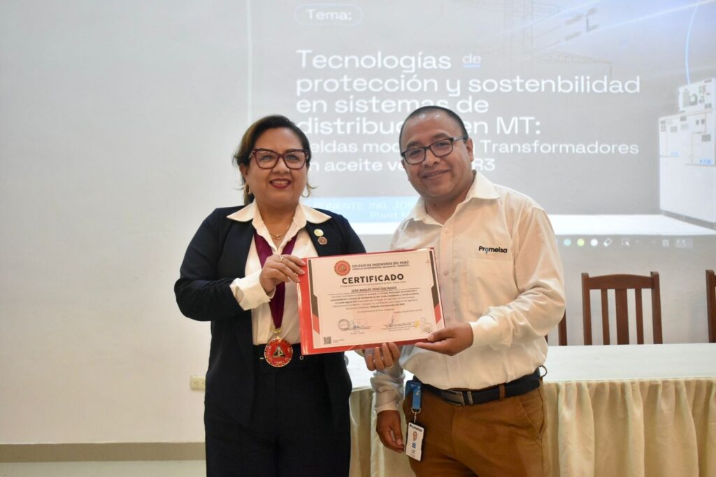 Capacitación técnica en Tarapoto destaca innovaciones sostenibles para sistemas eléctricos de media tensión