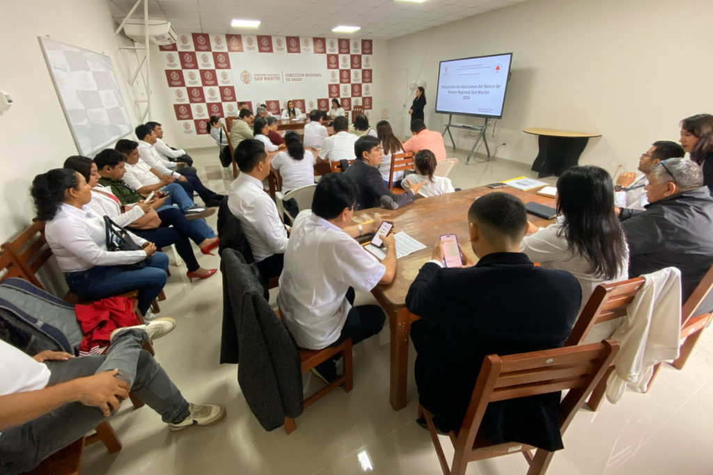 Diresa define acciones para el funcionamiento del Banco de Sangre, control del dengue y atención ante lluvias