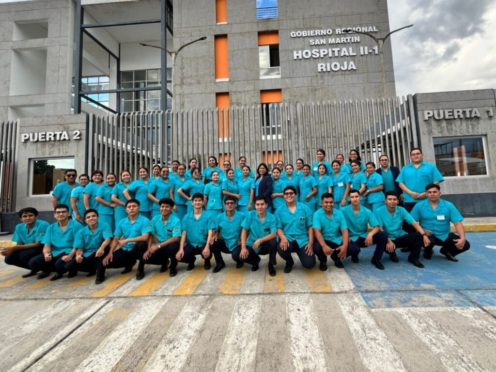 Más de 370 futuros profesionales de la salud realizan internado en la región San Martín