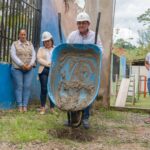 Gobierno Regional de San Martín inicia construcción de techo cobertor en institución educativa de San José de Sisa