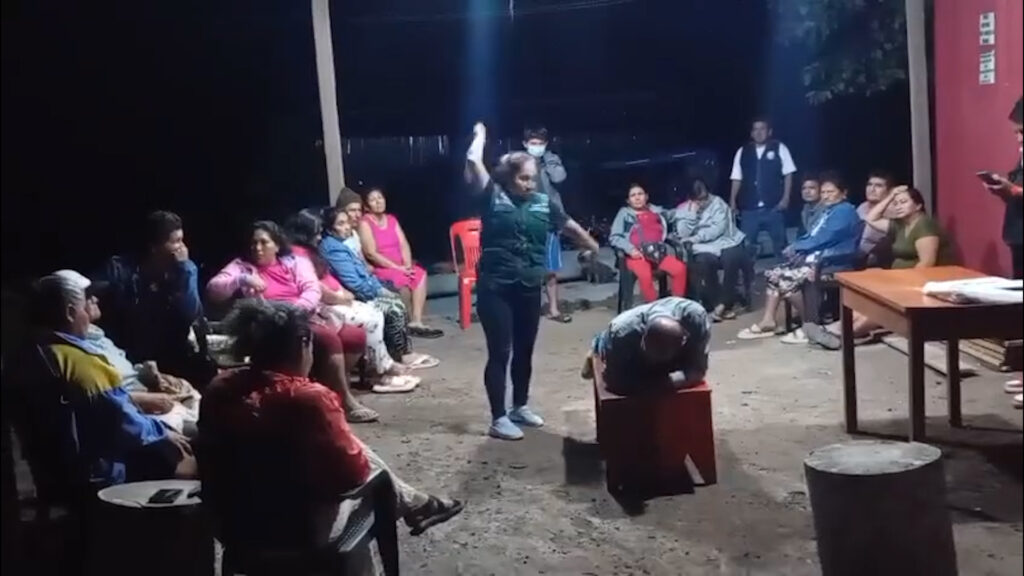 Comunicador bellavistano denuncia agresión de ronderos y lleva caso ante autoridades