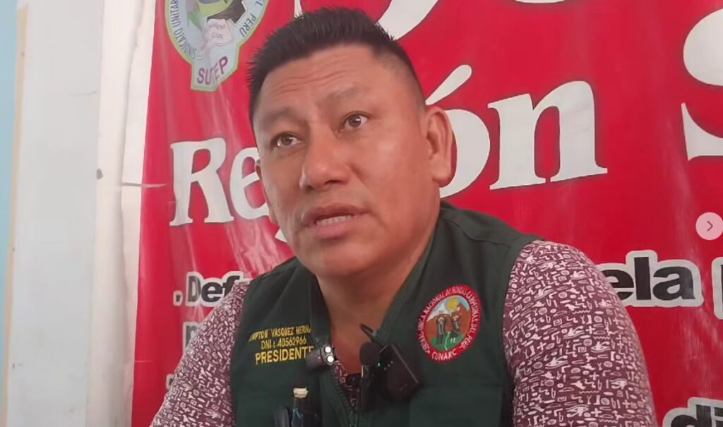 Ronderos de Tocache exigen a Provías cumplimiento del mantenimiento de la carretera Fernando Belaunde Terry