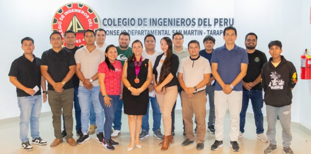 Nuevos ingenieros reciben inducción en el marco de la ceremonia de incorporación en el CIP Tarapoto