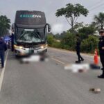 Tragedia en Carretera FBT: Dos hermanos mueren en choque frontal contra bus de CIVA