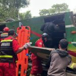 Accidente de ómnibus deja dos fallecidos y 15 heridos en la carretera Fernando Belaunde Terry
