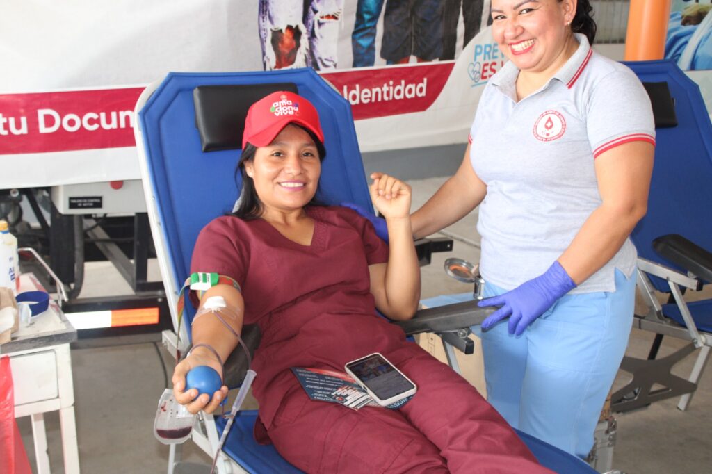 Esta mañana en Juanjuí: Donar sangre hoy puede marcar la diferencia entre la vida y la muerte