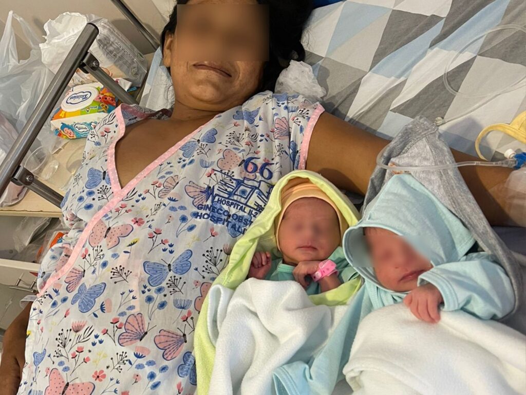 Intervención multisectorial logra salvar a gestante con embarazo gemelar de alto riesgo en Shamboyacu