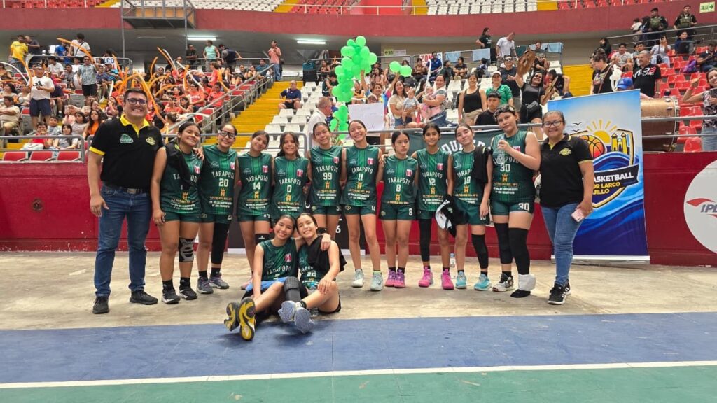 Tarapoto deja huella en el Nacional U14: jóvenes basquetbolistas brillan en la Serie “J” femenina en Trujillo