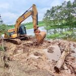 Gobierno Regional despliega maquinaria para mitigar efectos de lluvias en cinco provincias de San Martín