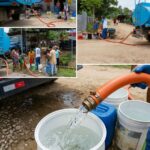 EMAPA San Martín abastece con agua potable a pobladores de Piscoyacu tras deslizamientos