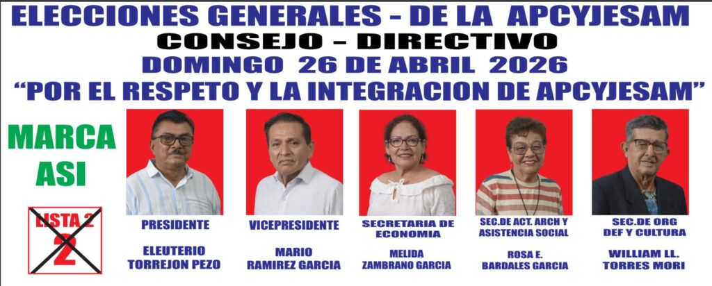 Elecciones en APCYJESAM: Lista 2 plantea unidad y defensa de derechos