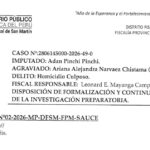 Fiscalía formaliza investigación por muerte de niña de 12 años tras vuelco de moto acuática en el lago Sauce