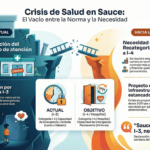 Reducir el horario de atención en el Centro de Salud de Sauce enciende las alarmas y expone vacíos del sistema de salud