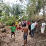 Una falla geológica genera alarma en población de Eladio Tapullima