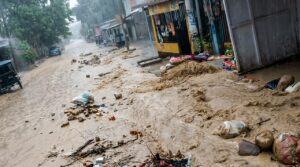 Intensa lluvia provoca inundaciones y daños en viviendas de Tarapoto, Morales y La Banda de Shilcayo