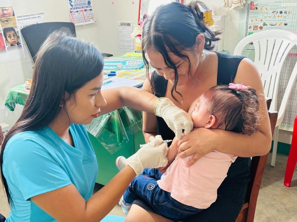 San Martín se suma a la Semana de Vacunación en las Américas con meta de más de 7 mil inmunizados