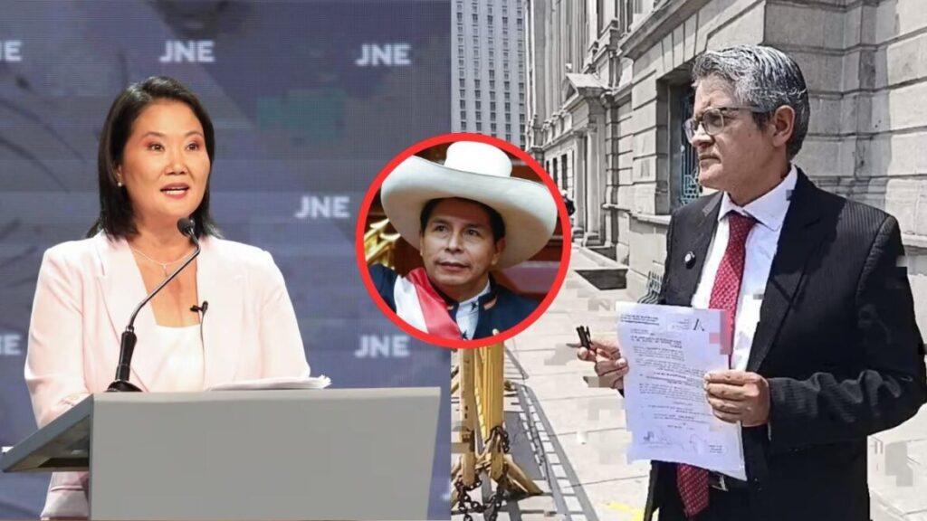 Keiko Fujimori arremete contra José Domingo Pérez por defender a Pedro Castillo y aviva la polarización política