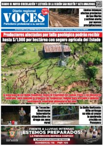 Portada, lunes 20 de abril 2026