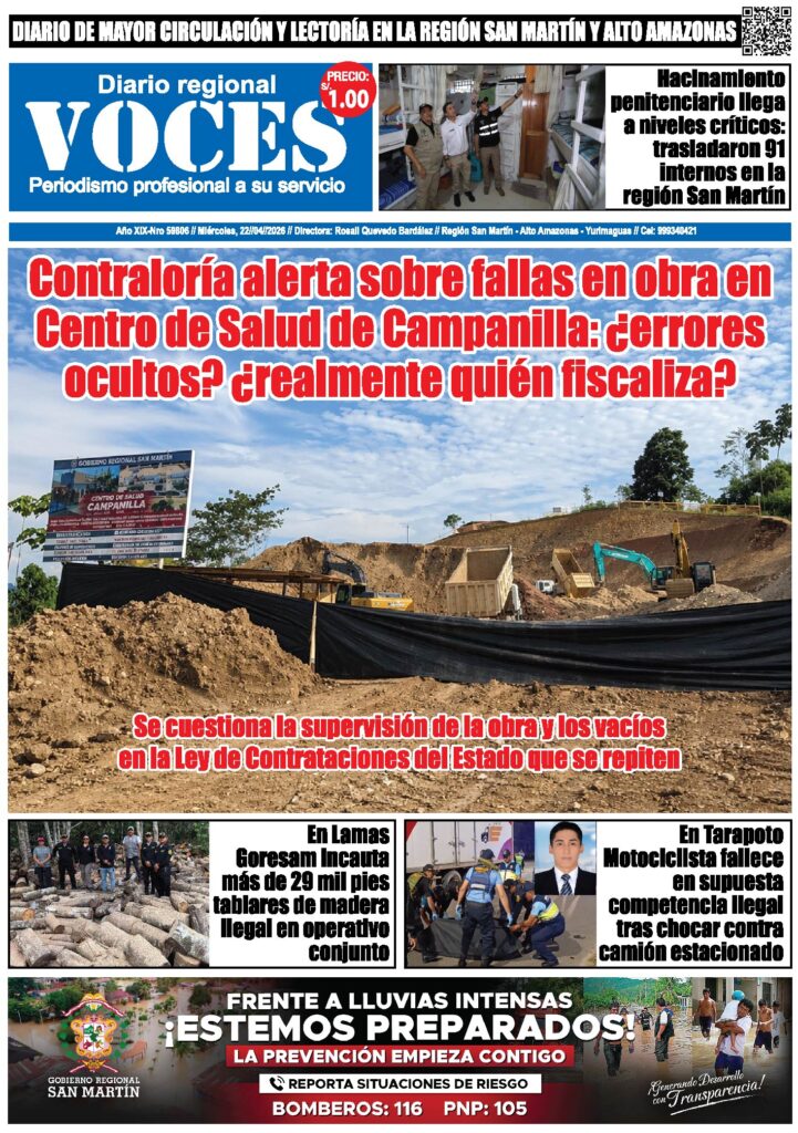 Diario Digital, miércoles 22 de abril 2026