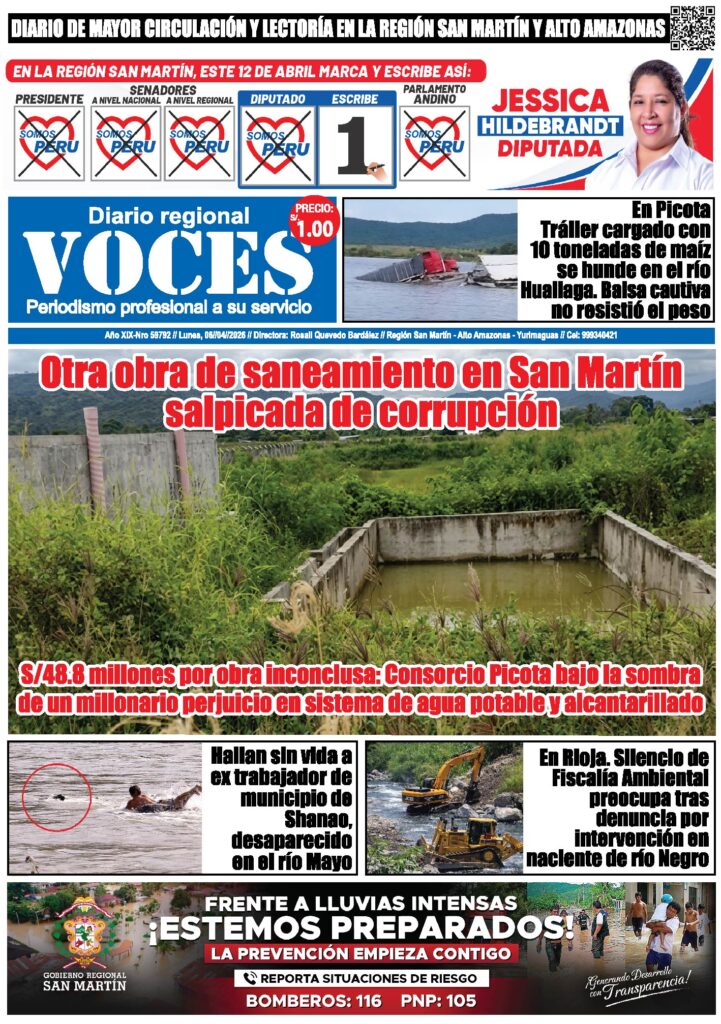 Diario Digital, lunes 06 de abril 2026