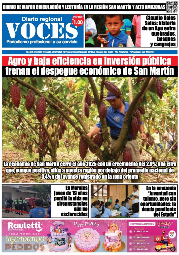 Diario Digital, sábado 25 de abril 2026