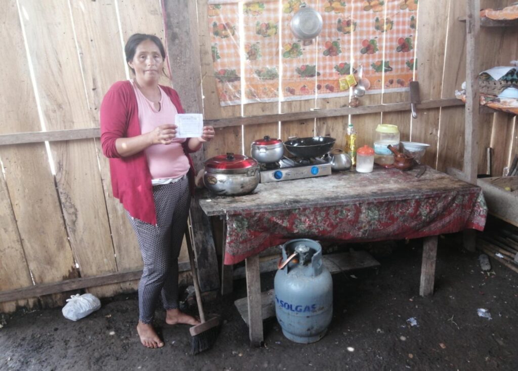 Aumento temporal del vale FISE a S/30 para la compra de gas doméstico