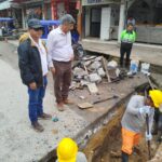 Alcalde Ernesto Peña reconoce retrasos y anuncia revalorización de la Plaza Mayor y del Puerto de Tahuishco