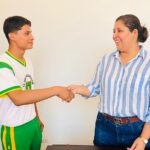 Alcalde escolar y consejera regional impulsan gestiones para concretar proyecto educativo de la I.E. José María Arguedas de Cacatachi