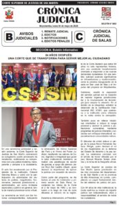 Crónica Judicial, lunes 04 de mayo 2026
