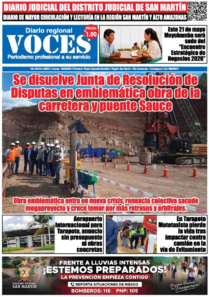 Diario Digital, jueves 14 de mayo 2026