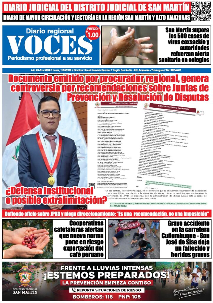 Diario Digital, lunes 11 de mayo 2026
