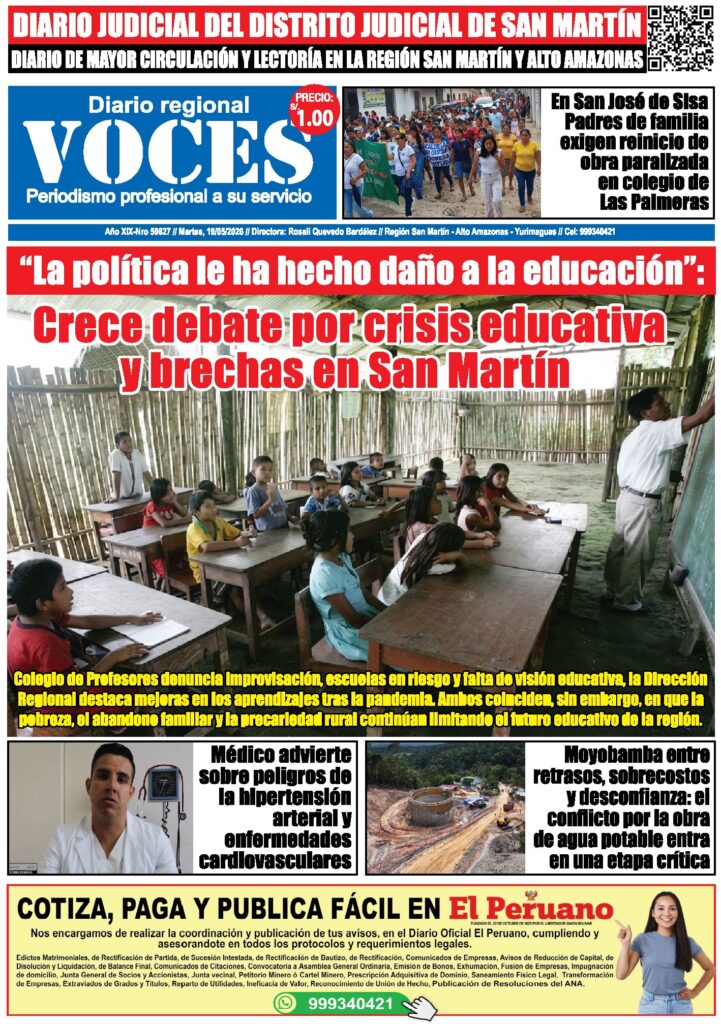 Diario Digital, martes 19 de mayo 2026