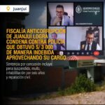 Sentencia ejemplar: Fiscalía de Mariscal Cáceres logra condena contra policía por exigir dinero a ciudadana