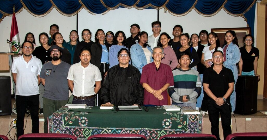 Investigadores de música amazónica en Lima