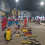 En Yurimaguas: SAMU y Bomberos enseñan a salvar vidas en feria de primeros auxilios