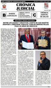 Crónica Judicial, viernes 05 de junio 2026