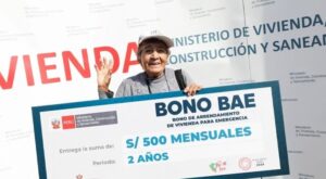 Aprueban 56 bonos de S/500 para familias damnificadas por lluvias en San Martín  