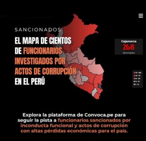 San Martín figura con nivel alto de inconducta funcional en el mapa nacional de sanciones de la Contraloría