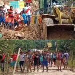 Comunidad nativa de Suwaentsa retiene maquinaria por presunto incumplimiento de trabajos viales en Manseriche