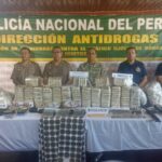 Golpe al narcotráfico en la frontera: Incautan arsenal de guerra y más de 180 kilos de droga en Loreto