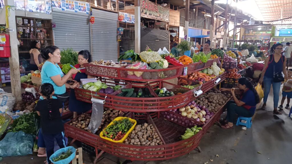 Preocupa incremento de precios de verduras y tubérculos en mercados de Tarapoto