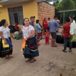 Primera cabezonía de las fiestas patronales de Sauce realizó tradicional poncheada